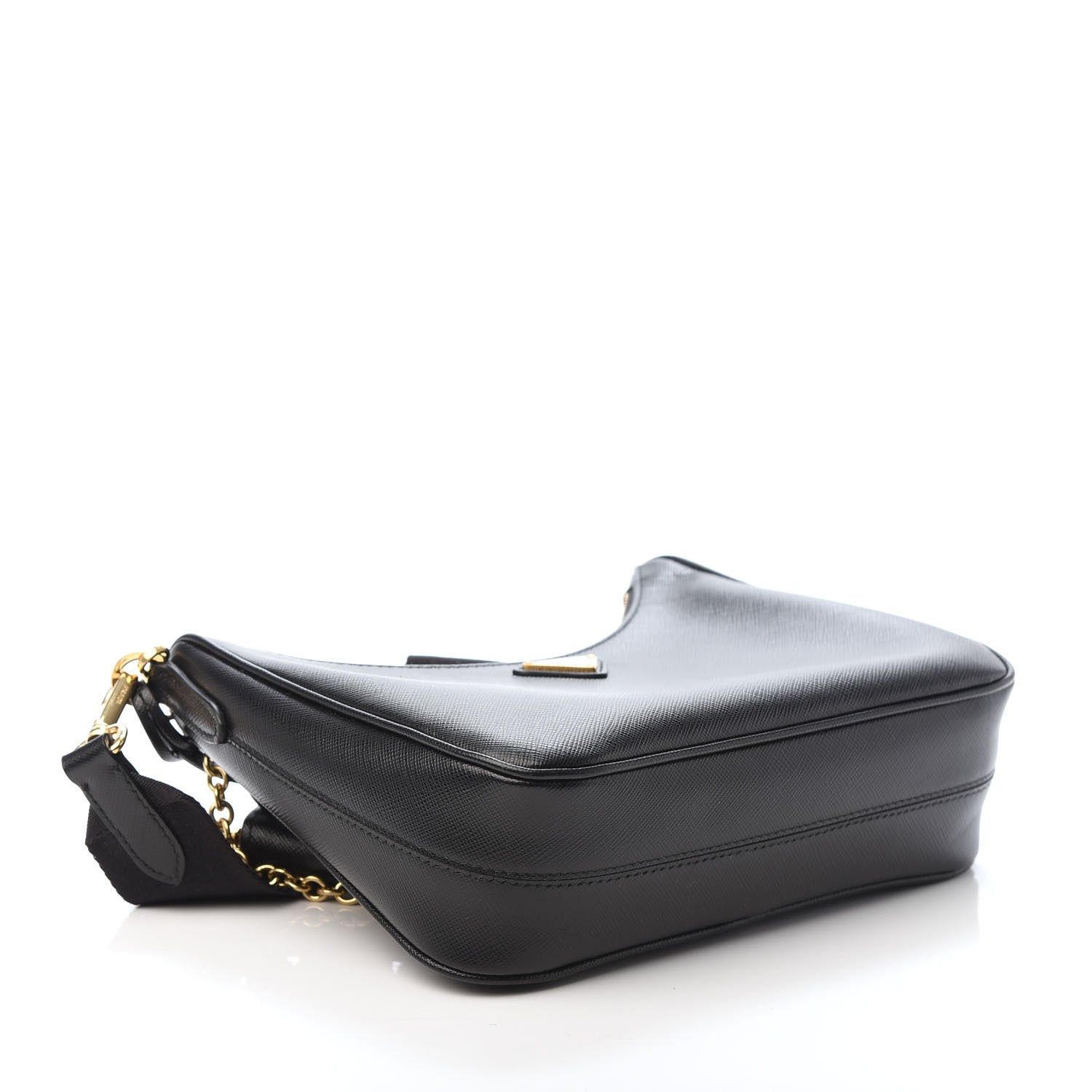 Prada Saffiano Lux Re-Edition 2005 Shoulder Bag Black 4 of 9