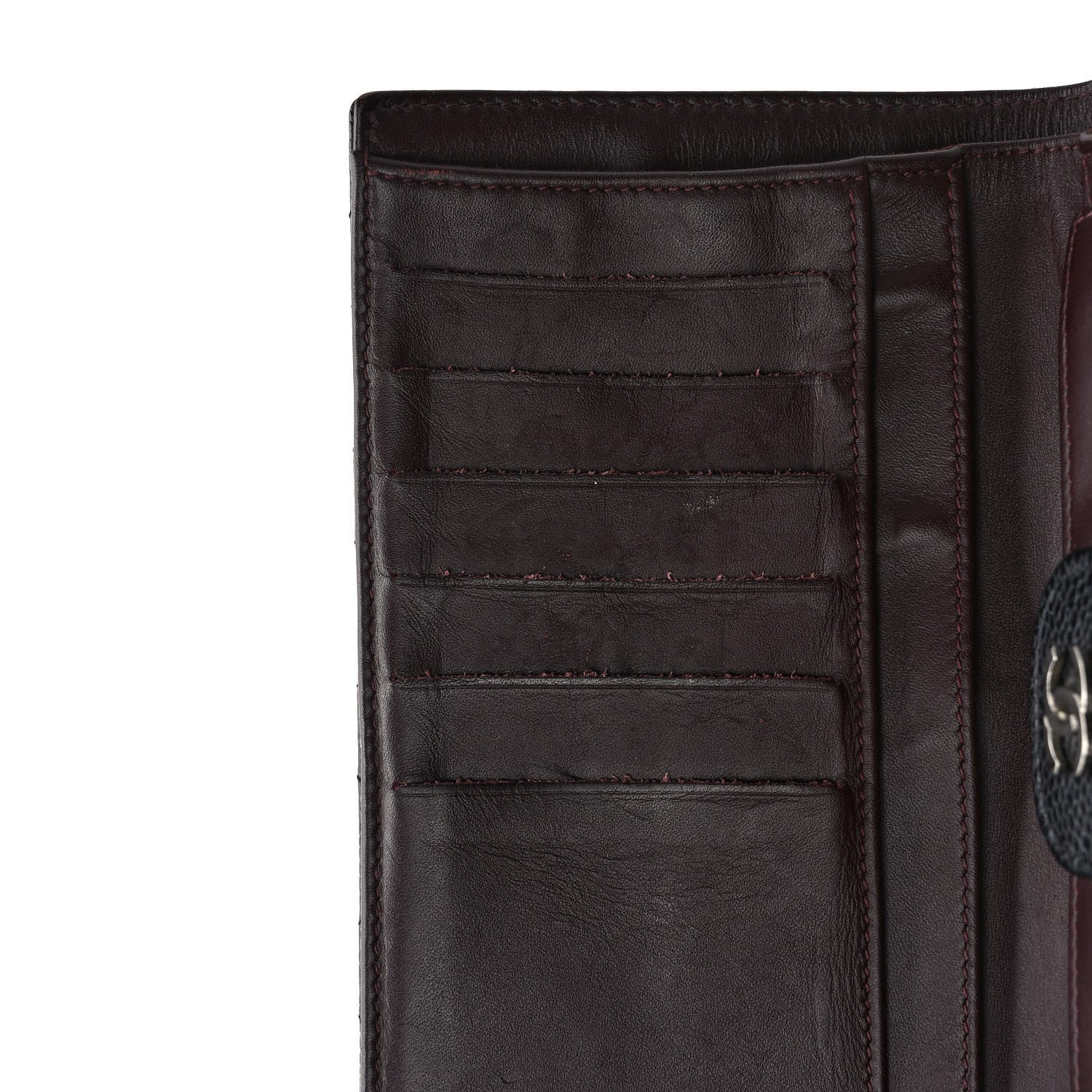 Chanel Caviar Quilted Large Flap Wallet Black 9 of 10