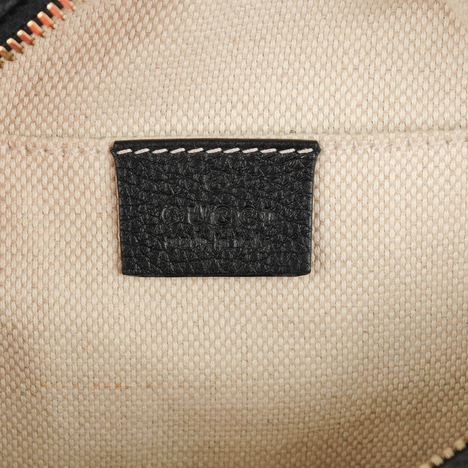 Gucci Pebbled Calfskin Small Soho Disco Bag Black 6 of 7