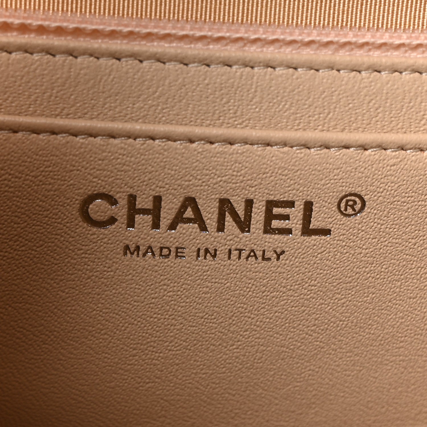 Chanel Caviar Quilted Jumbo Single Flap Beige Clair 6 of 10