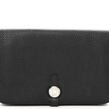 Hermes Togo Dogon Wallet Waist Pouch Black 4 of 11