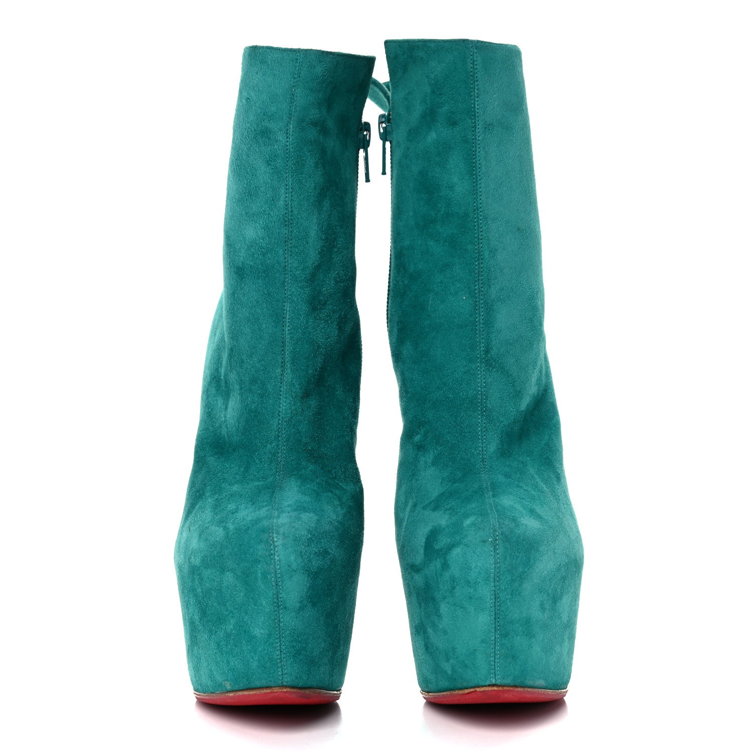 Christian Louboutin Veau Velours Fierce 160 Ankle Boots 38.5 Noumea 2 of 16