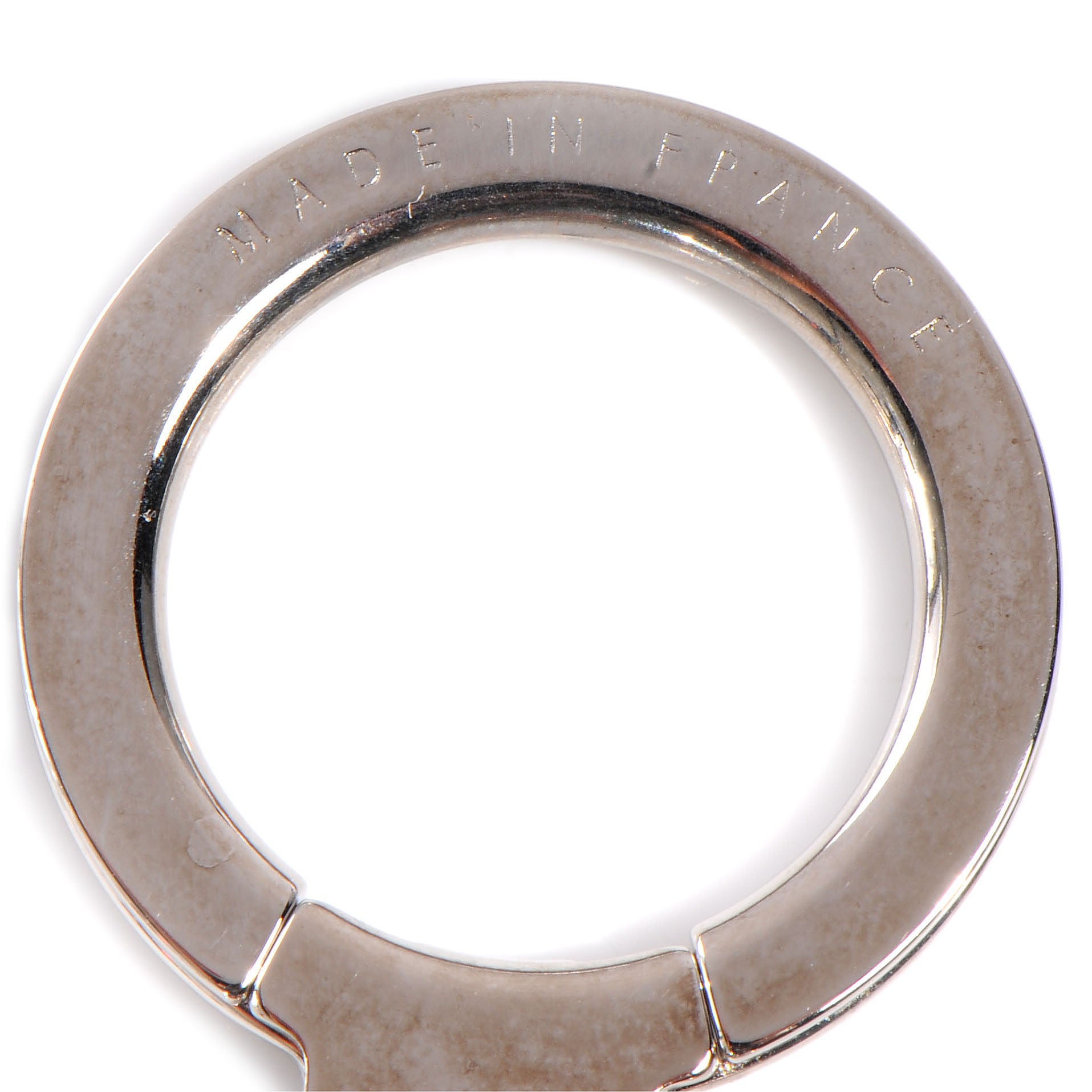 Louis Vuitton Pochette Extender Key Ring Chain Silver 4 of 4