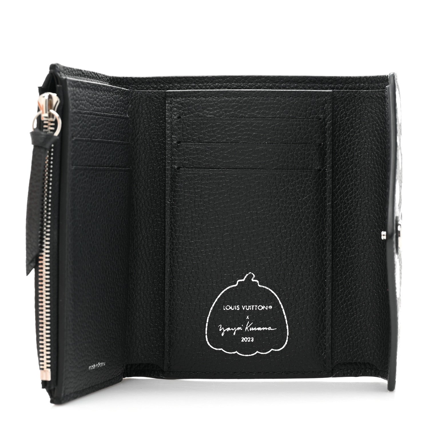 Louis Vuitton LV X YK Empreinte Victorine Wallet Black White 6 of 13