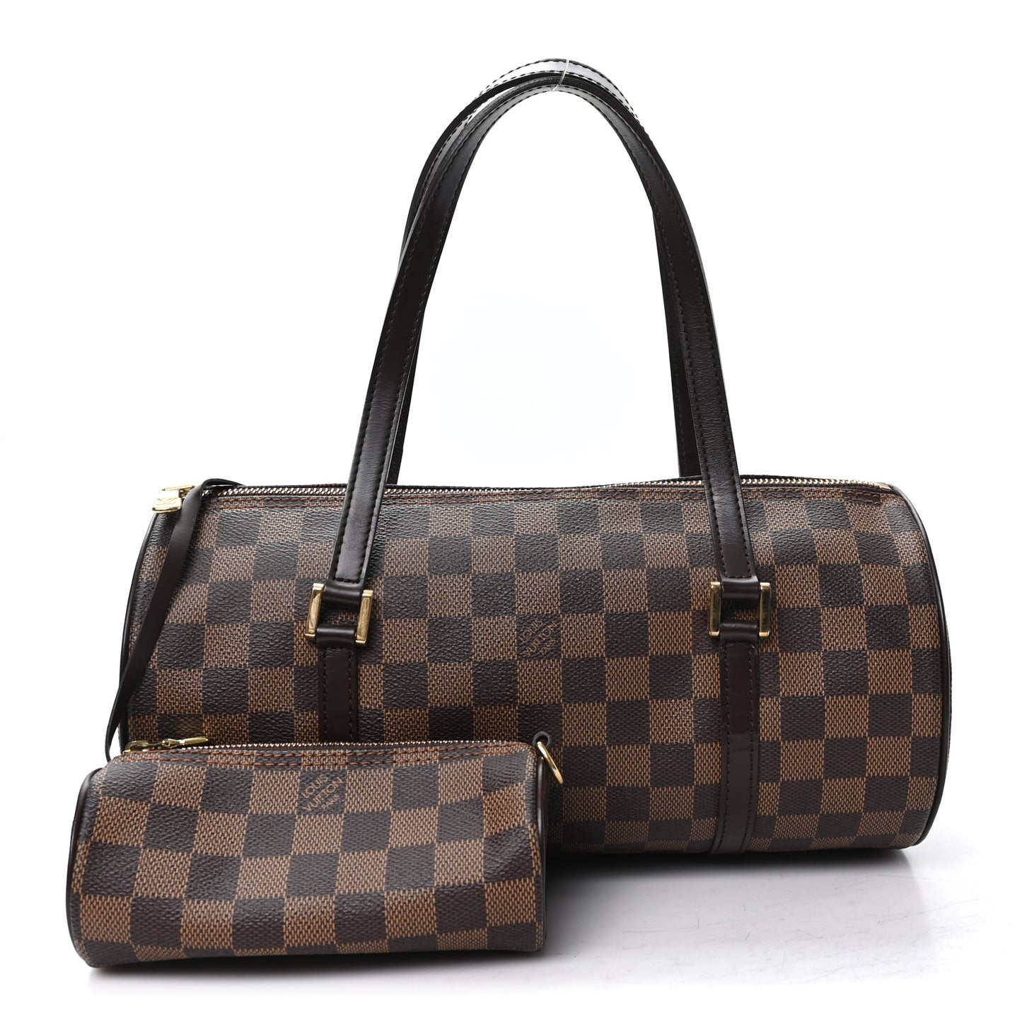 Damier Ebene Papillon 30 With Companion