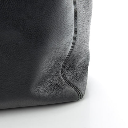 Chanel Calfskin Tall Cerf Tote Black 28 of 32