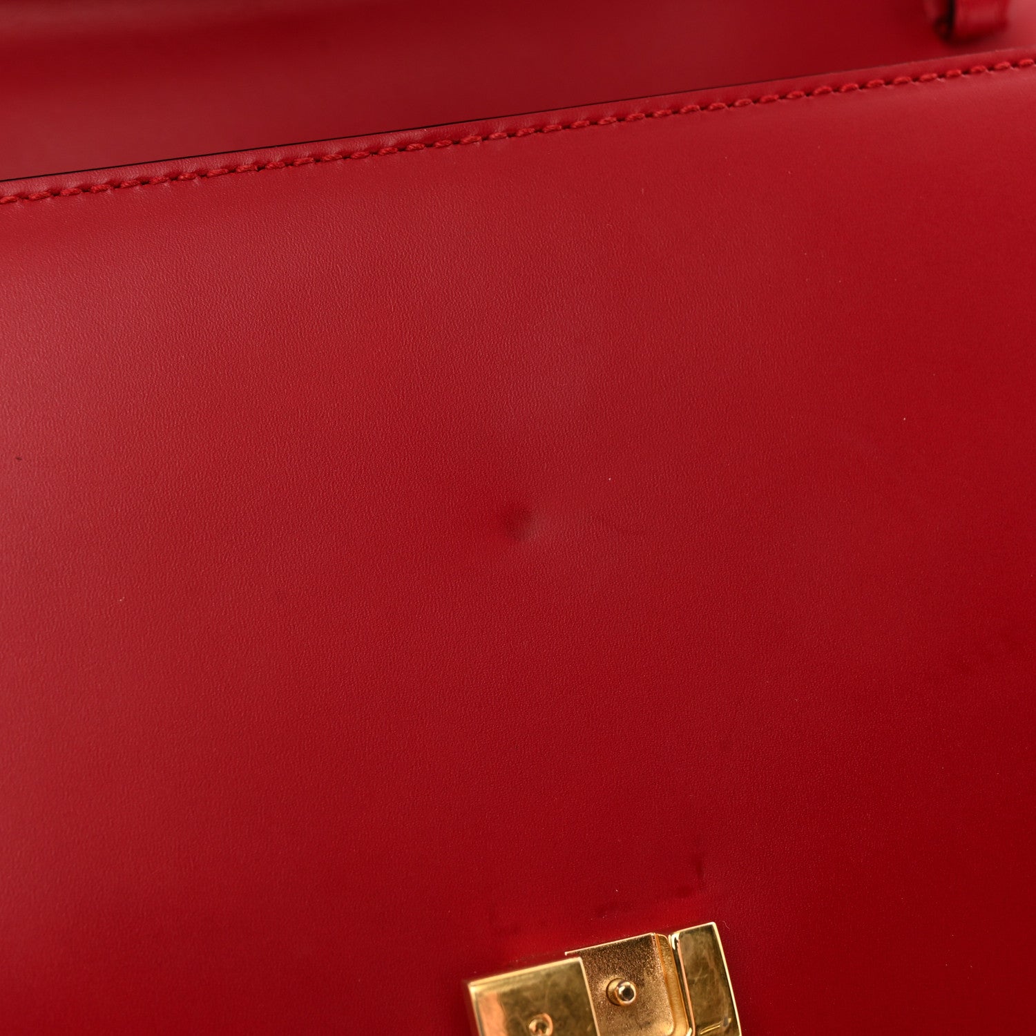 Gucci Calfskin Medium Sylvie Top Handle Bag Hibiscus Red 19 of 19
