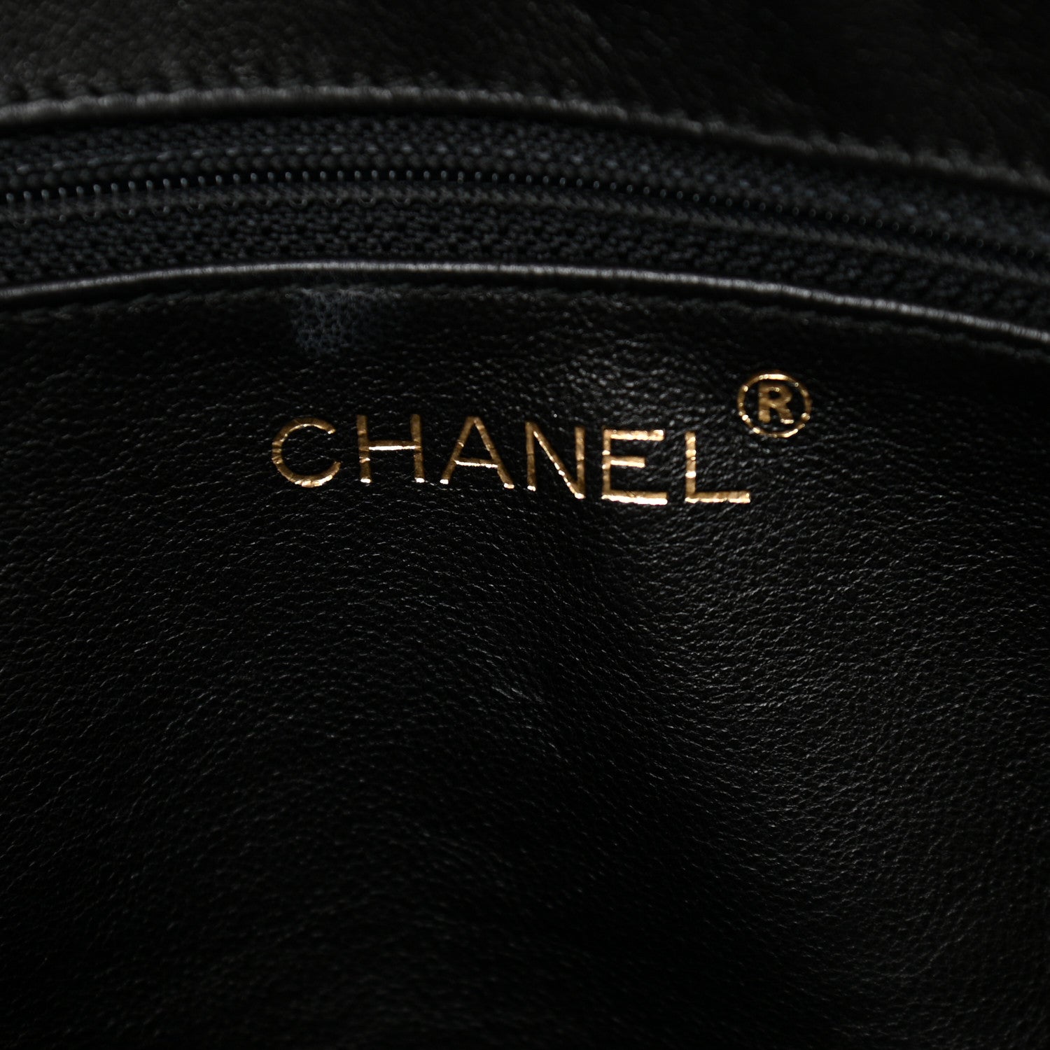Chanel Jersey Chevron Quilted Camera Case Black 7 of 14