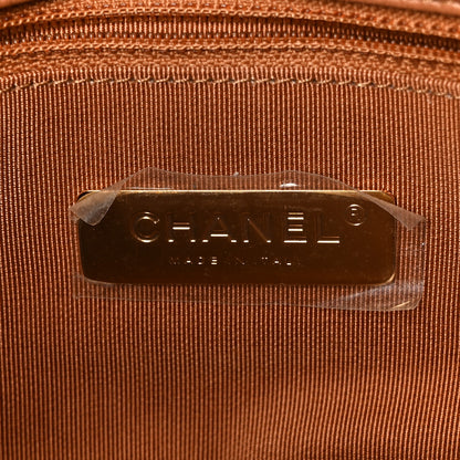 Chanel Lambskin Quilted Medium Chanel 19 Flap Brown 6 of 10
