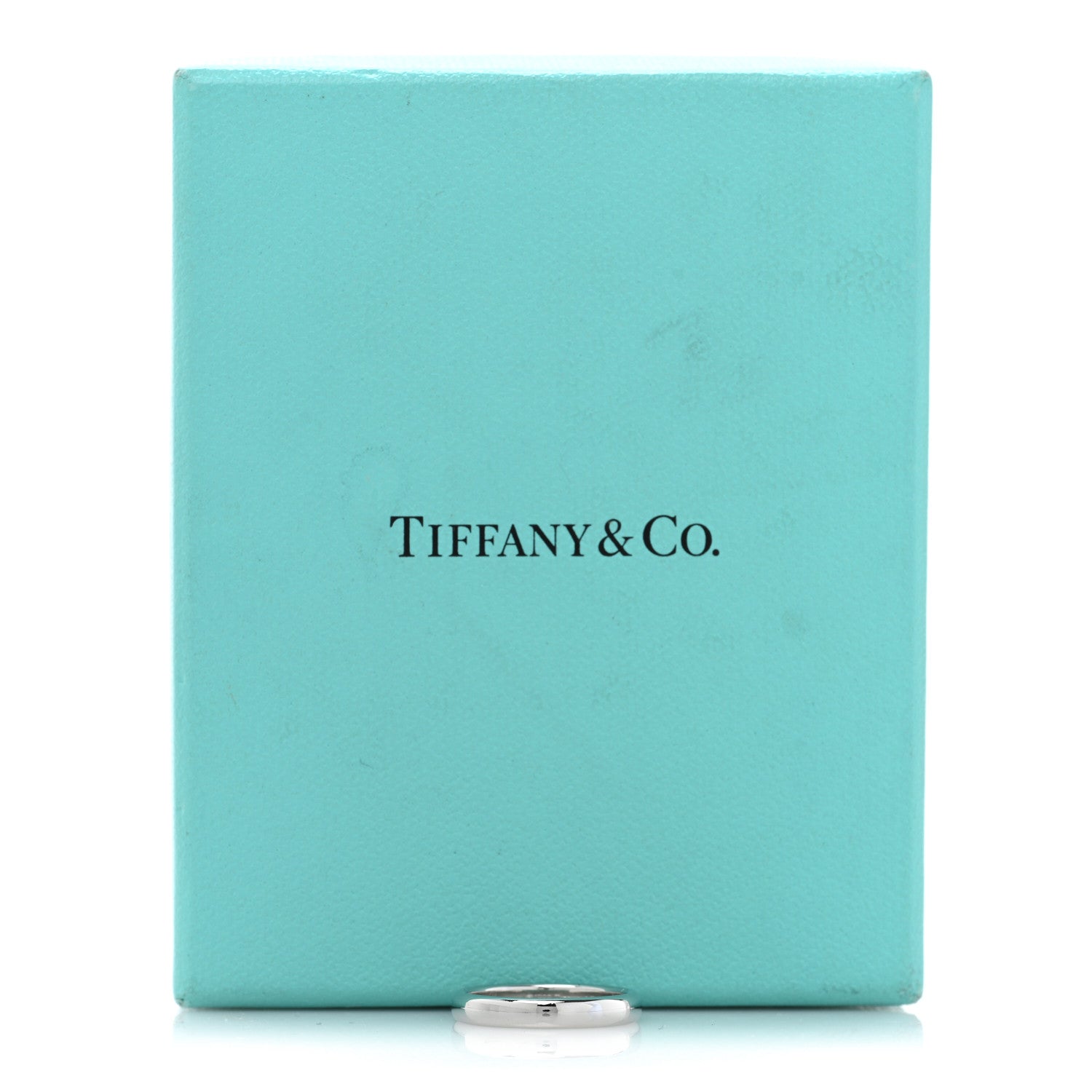 Tiffany Platinum 3mm Forever Wedding Band Ring 50 5.5 5 of 5