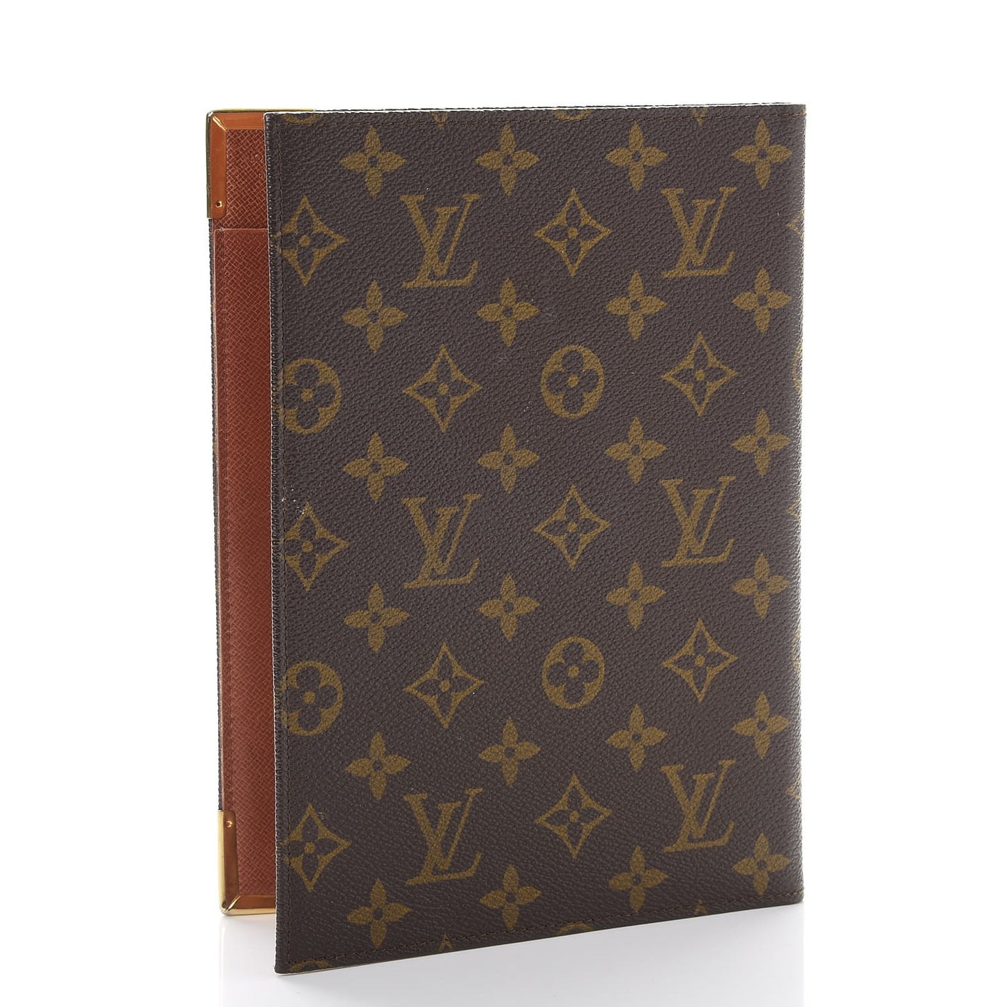 Monogram Desk Agenda Cover