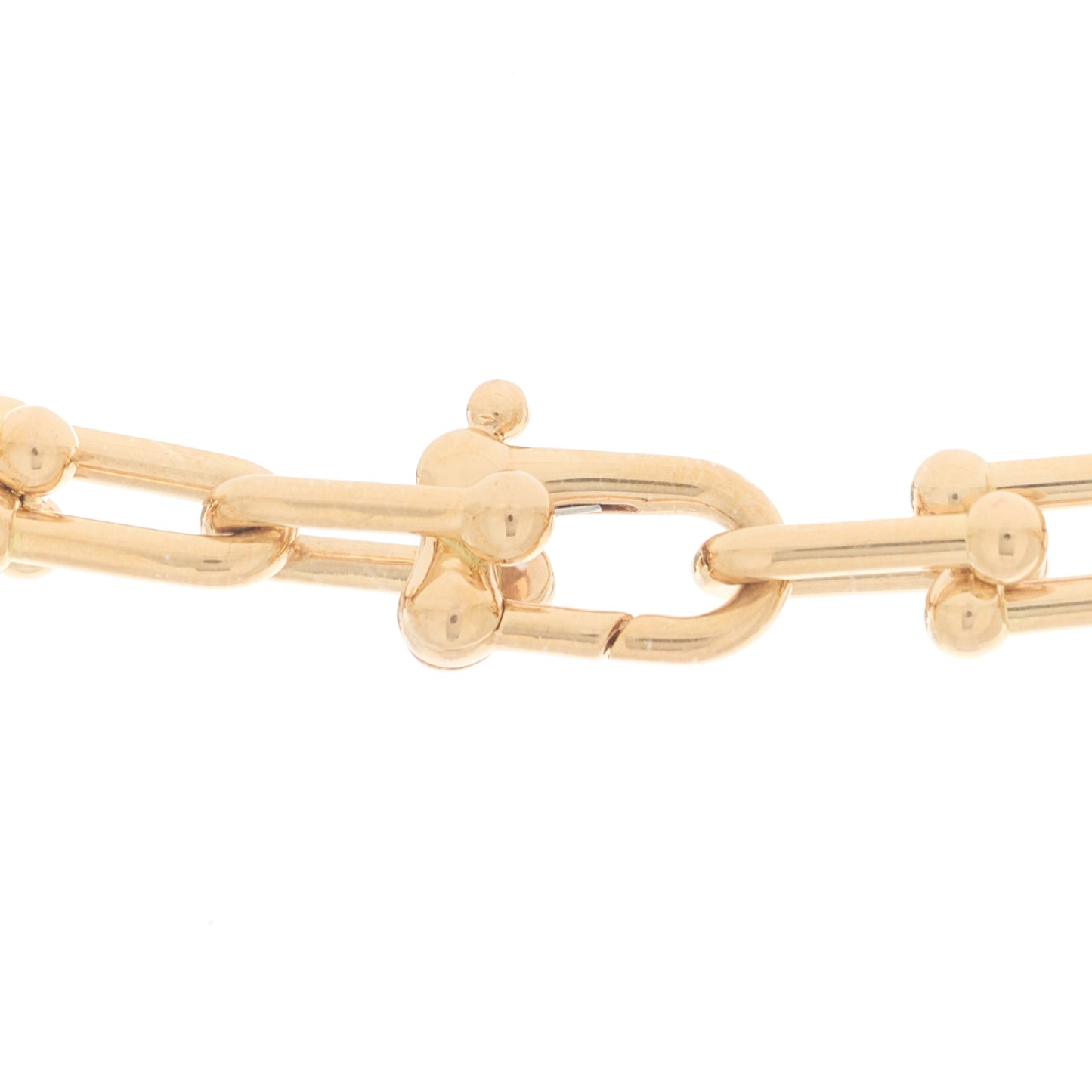 18K Rose Gold Hardwear Graduated Link Necklace