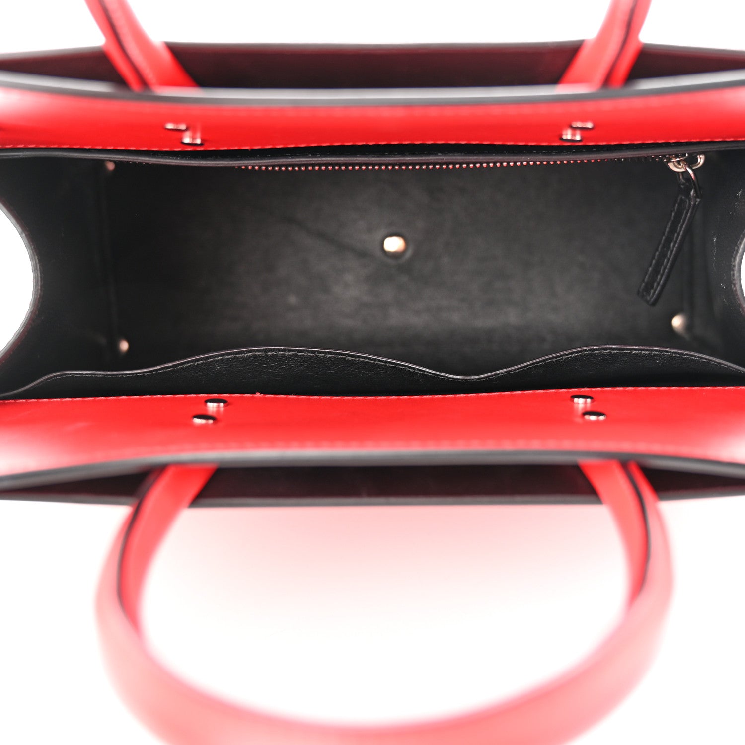 Givenchy Smooth Calfskin Small Degrade Horizon Satchel Red Black 10 of 13