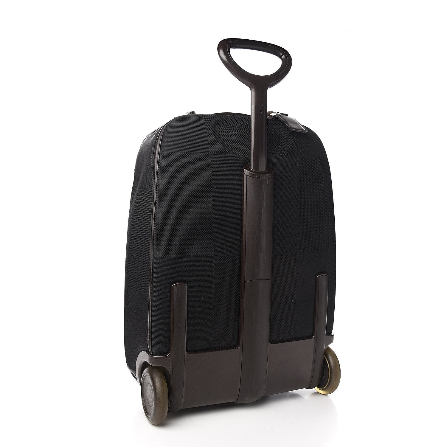 Louis Vuitton Damier Geant Conquerant 55 Roller Luggage Black 2 of 13