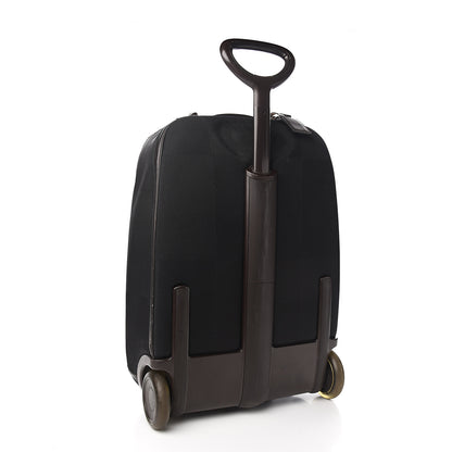 Louis Vuitton Damier Geant Conquerant 55 Roller Luggage Black 2 of 13
