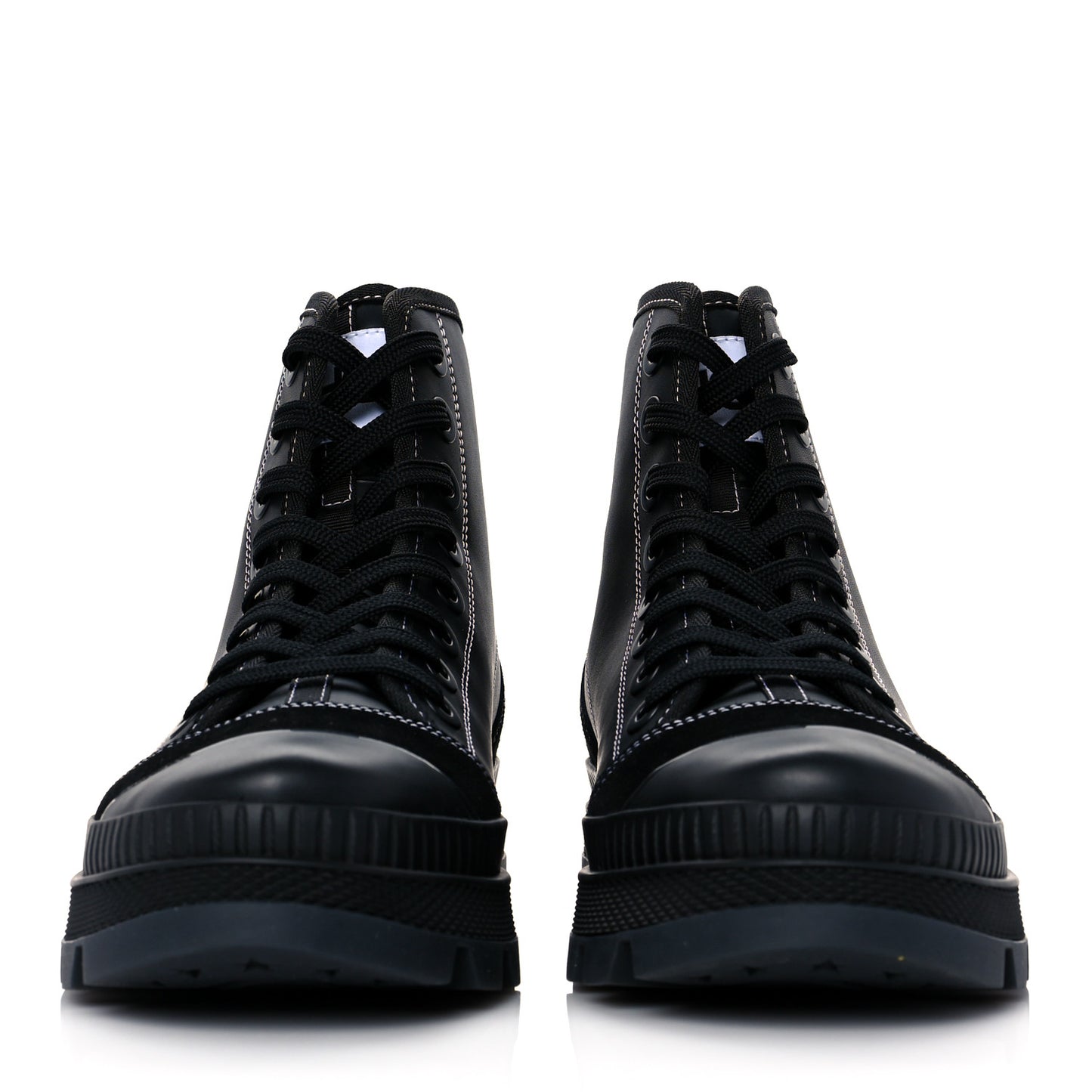 Nappa Crosta Suede Nord Combat Boots 43 Black