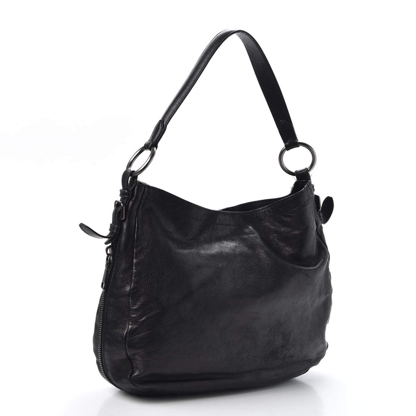 Soft Calf Hobo Black