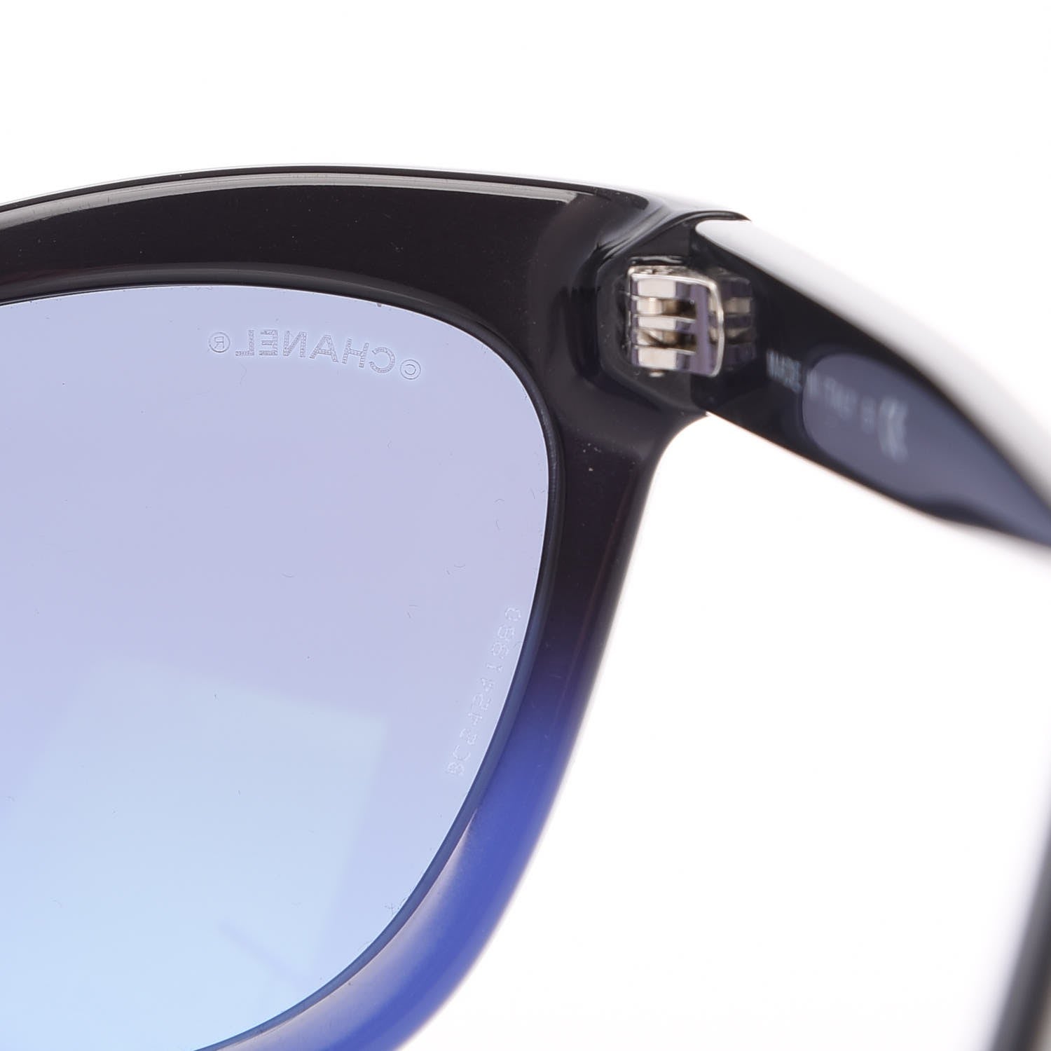 Chanel Acetate CC Cat Eye Summer Sunglasses 5350 Black 7 of 9