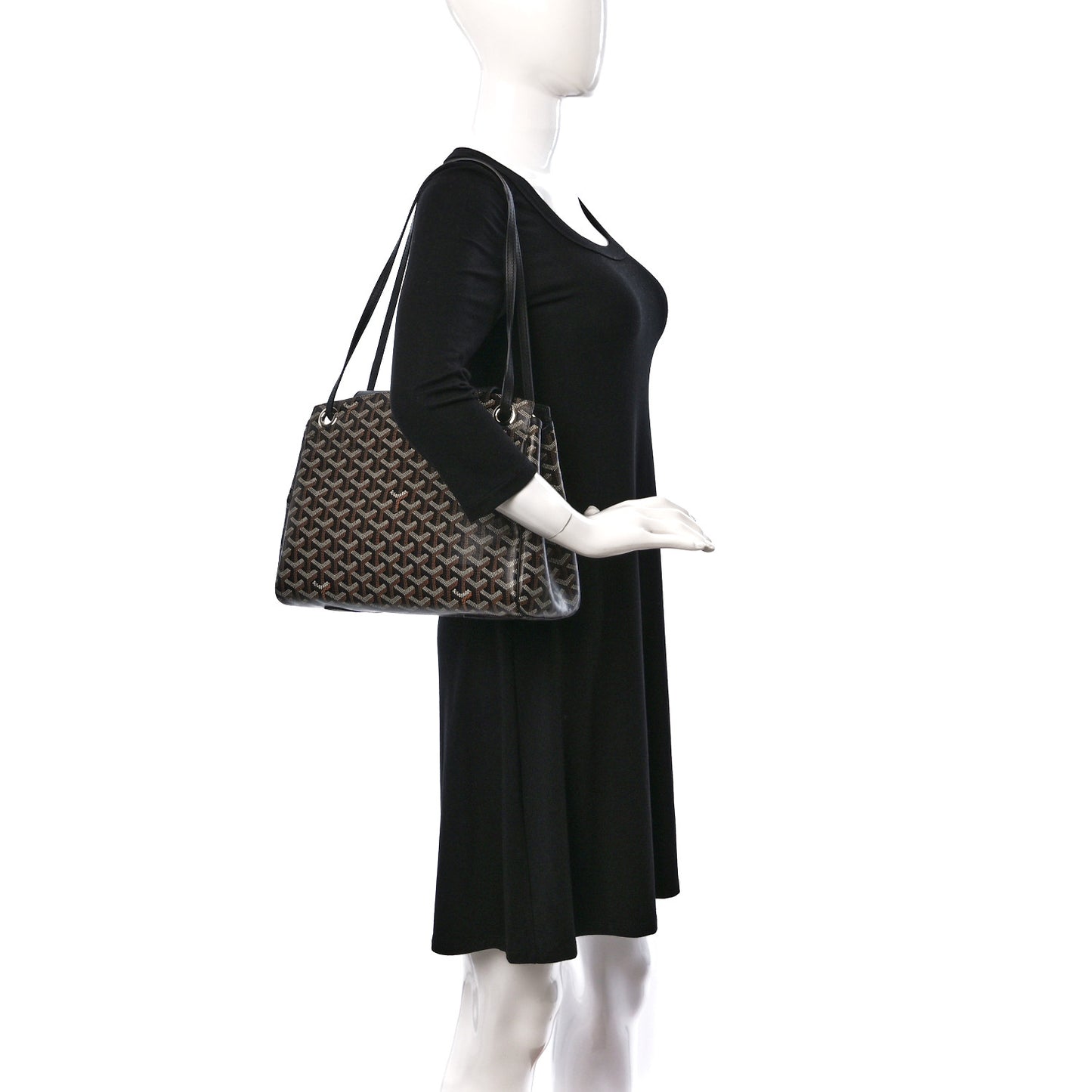 Goyardine Rouette PM Black