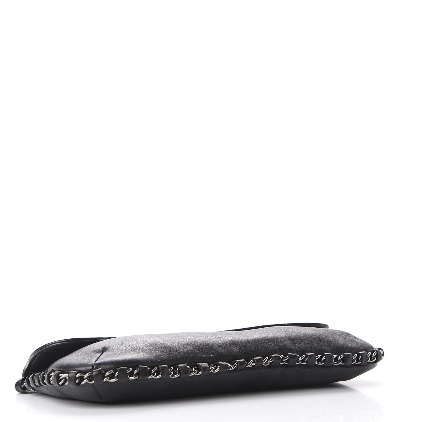 Lambskin Chain Flap Black