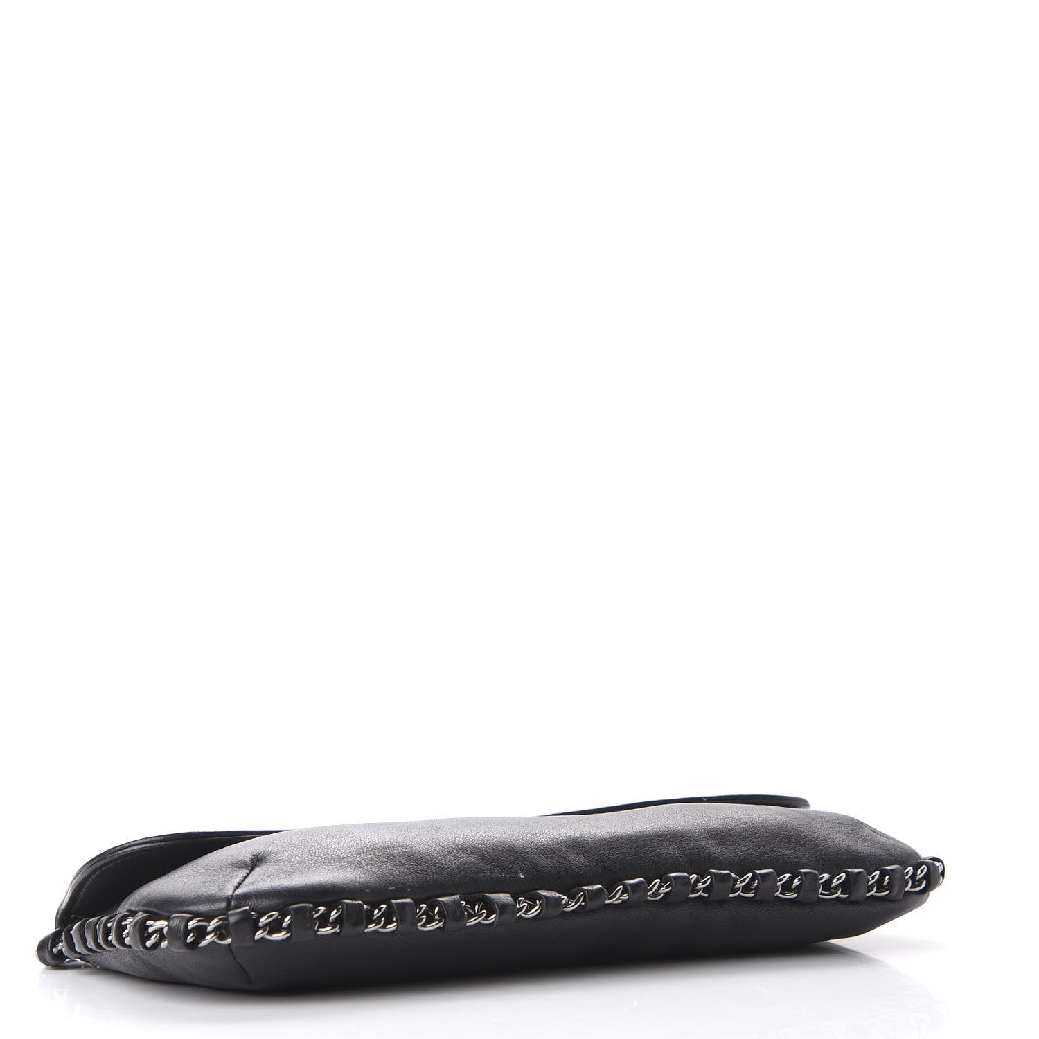 Chanel Lambskin Chain Flap Black 4 of 11