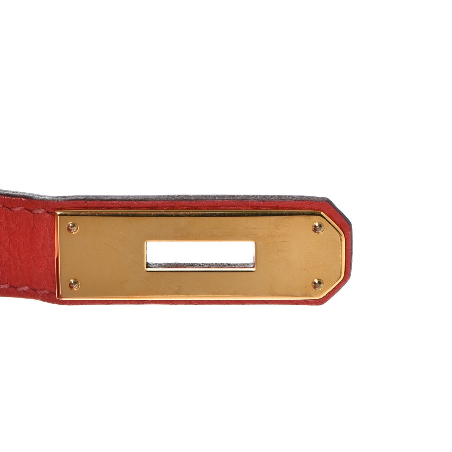 Togo Birkin 35 Rouge Pivoine