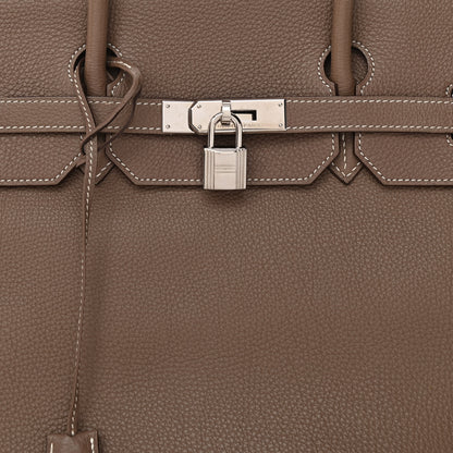 Hermes Togo Birkin 40 Etoupe 8 of 14