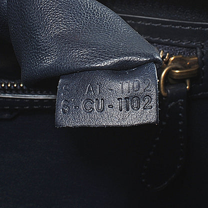 Celine Smooth Calfskin Mini Luggage Navy 5 of 12