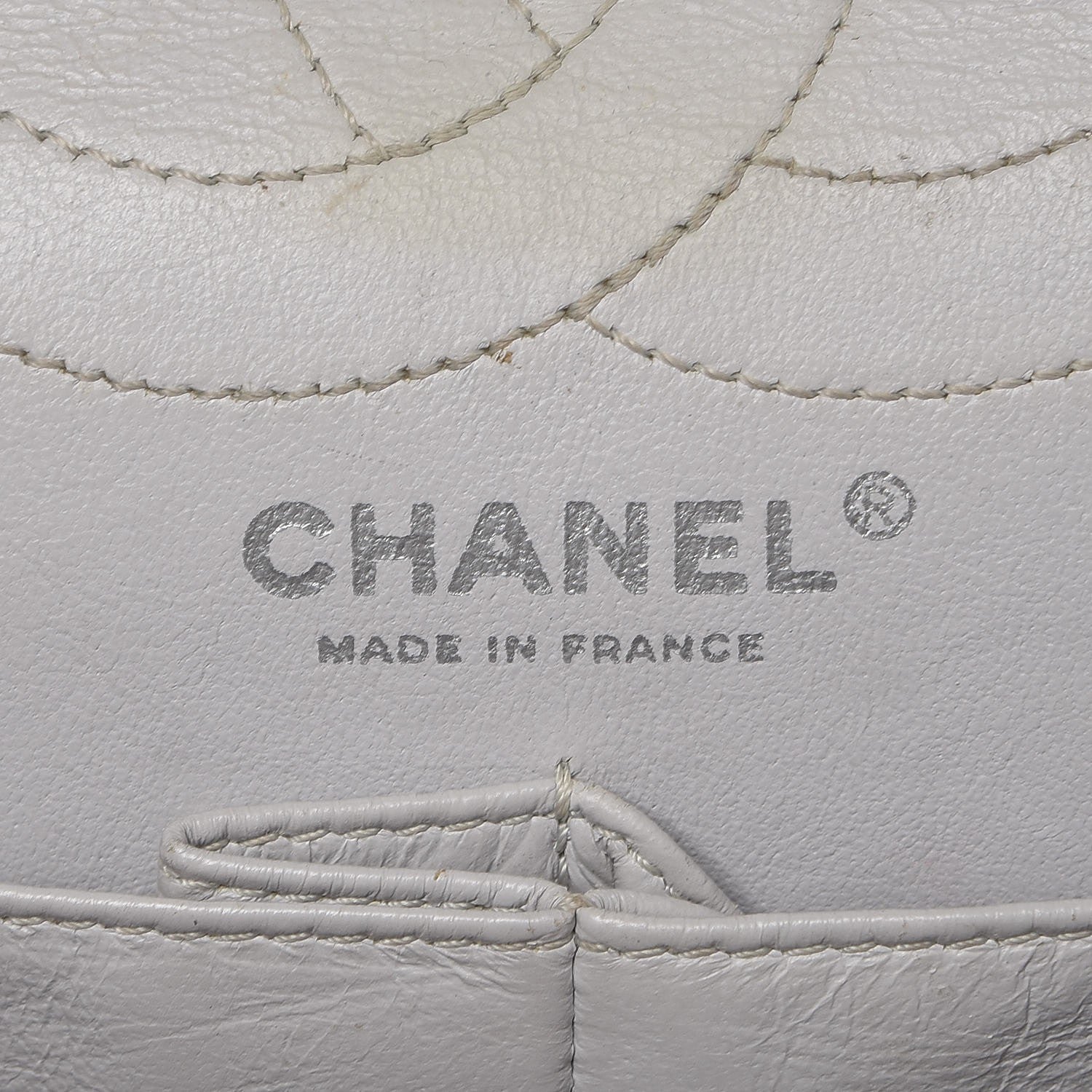 Chanel Aged Calfskin 2.55 Reissue 226 Flap White 11 of 15