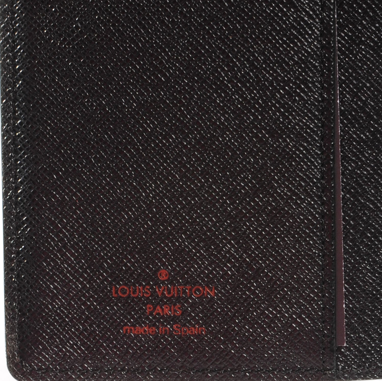 Louis Vuitton Epi Small Ring Agenda Black 6 of 7