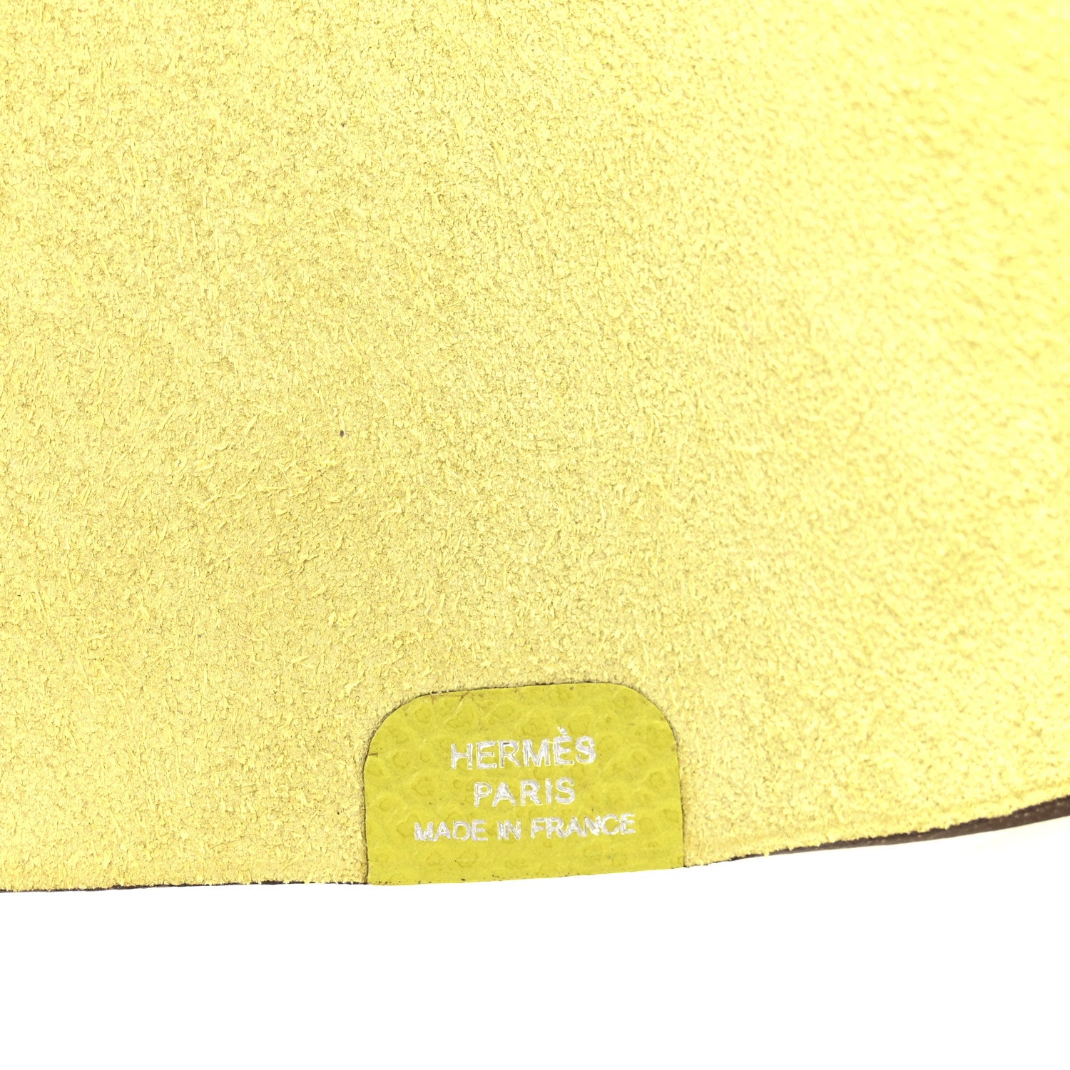 Hermes Togo Ulysse Mini Notebook Cover Soufre 6 of 8
