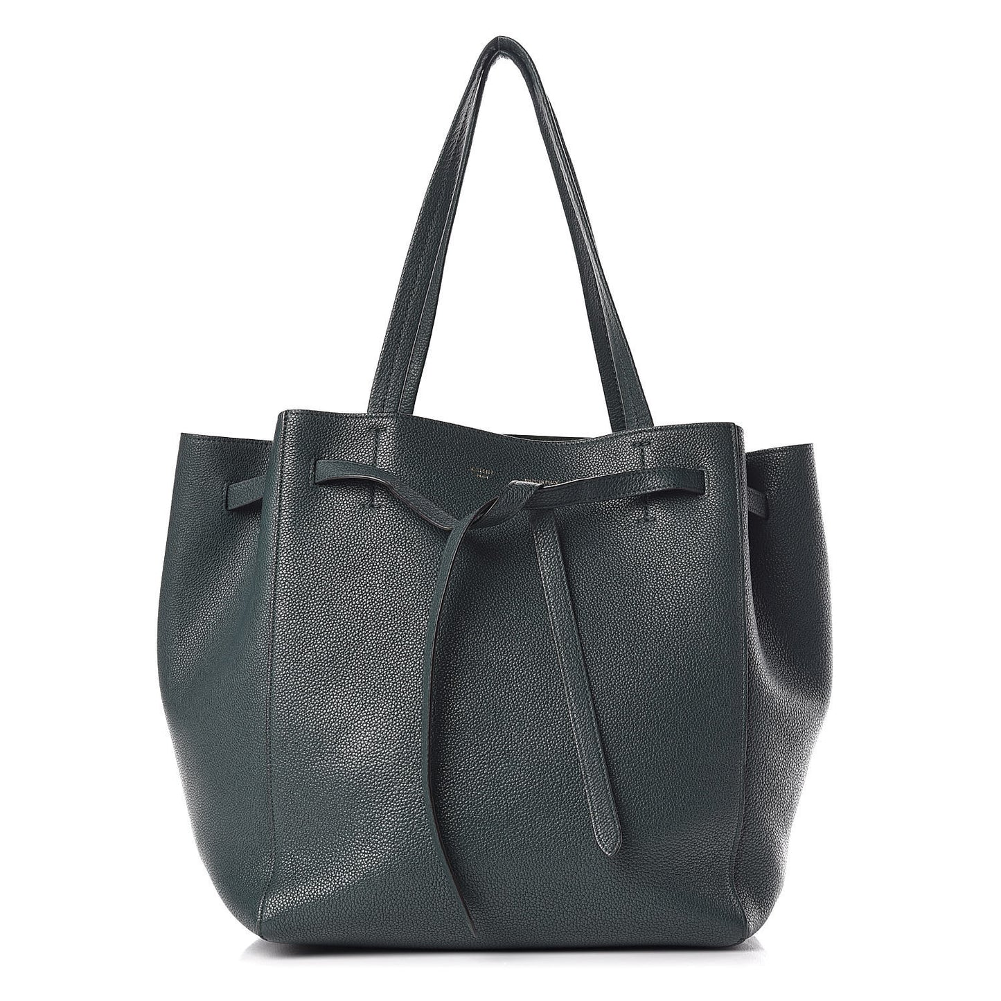 Soft Grained Calfskin Small Belt Cabas Phantom Amazone