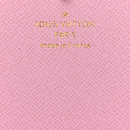Louis Vuitton Monogram 2016 Christmas Animation Sarah Wallet Rose Ballerine 6 of 6