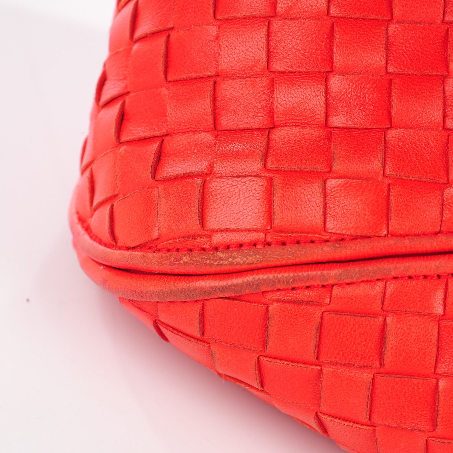 Bottega Veneta Nappa Intrecciato Ball Hobo Cardinal 11 of 11