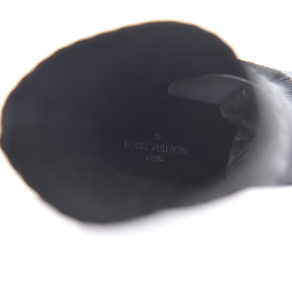 Louis Vuitton Monogram Stretch Fabric Silhouette Ankle Boots 35 Black 7 of 7