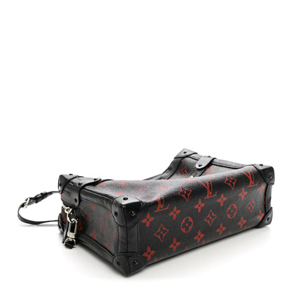 Louis Vuitton Monogram Petite Malle Soft MM Infrarouge 4 of 11