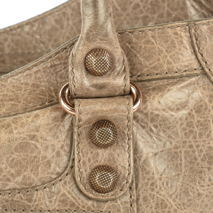 Balenciaga Agneau Giant 12 Rose Gold Hardware City Gris Poivre 2 of 13