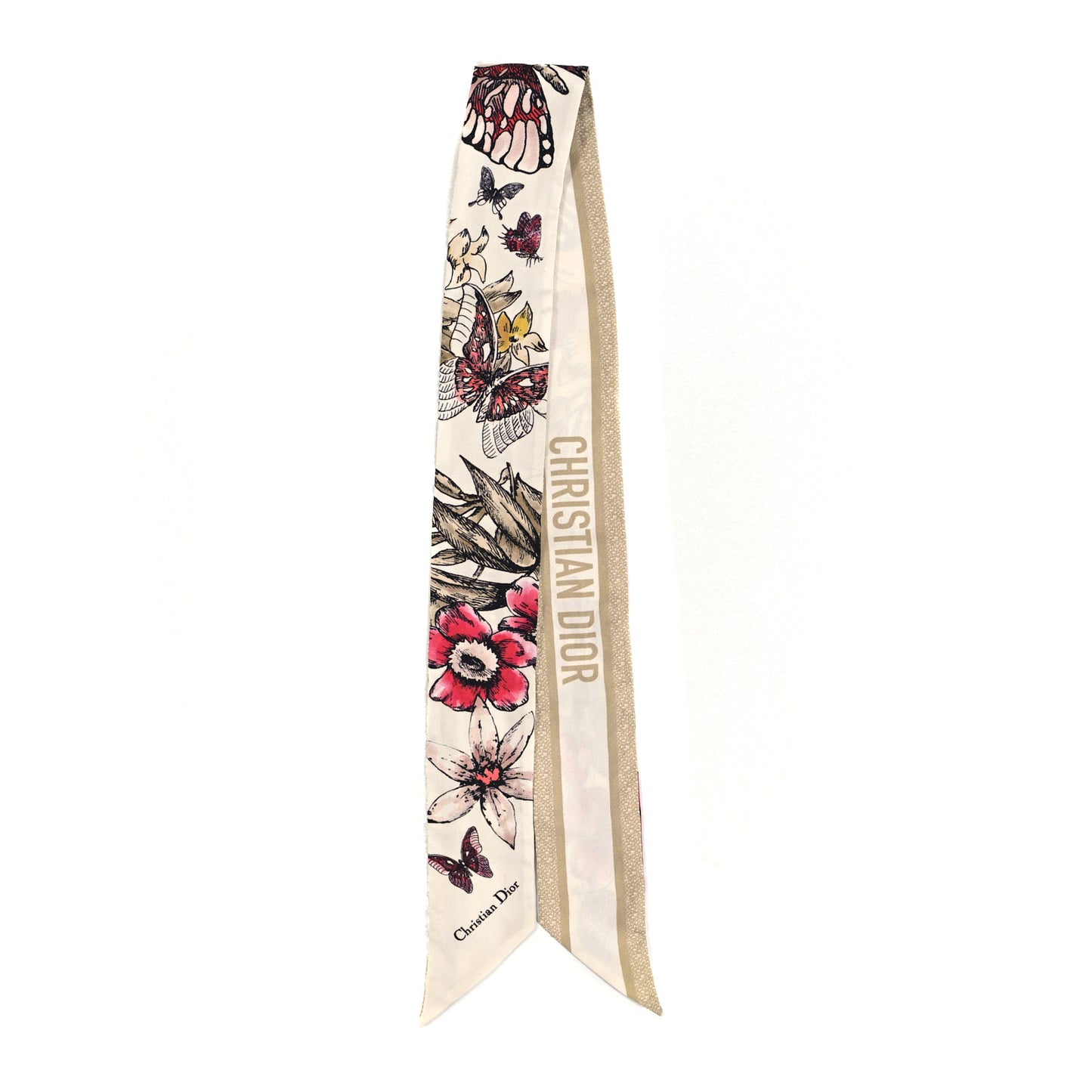 Silk Hibiscus Mitzah Scarf Multicolor