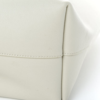 Saint Laurent Calfskin Large Shopping Tote Porcellana 13 of 13