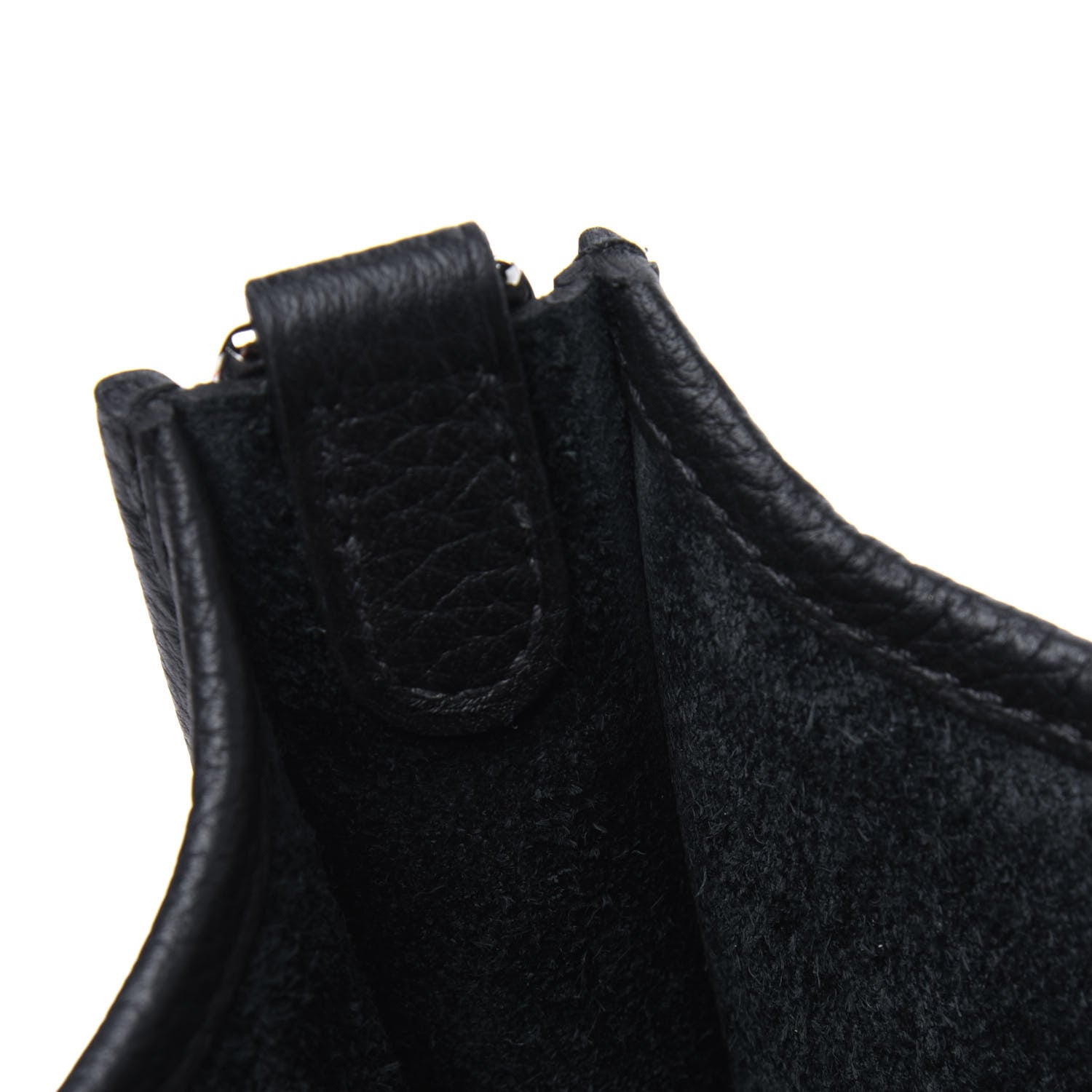 Hermes Taurillon Clemence Evelyne TPM Black 8 of 11