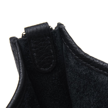 Hermes Taurillon Clemence Evelyne TPM Black 8 of 11