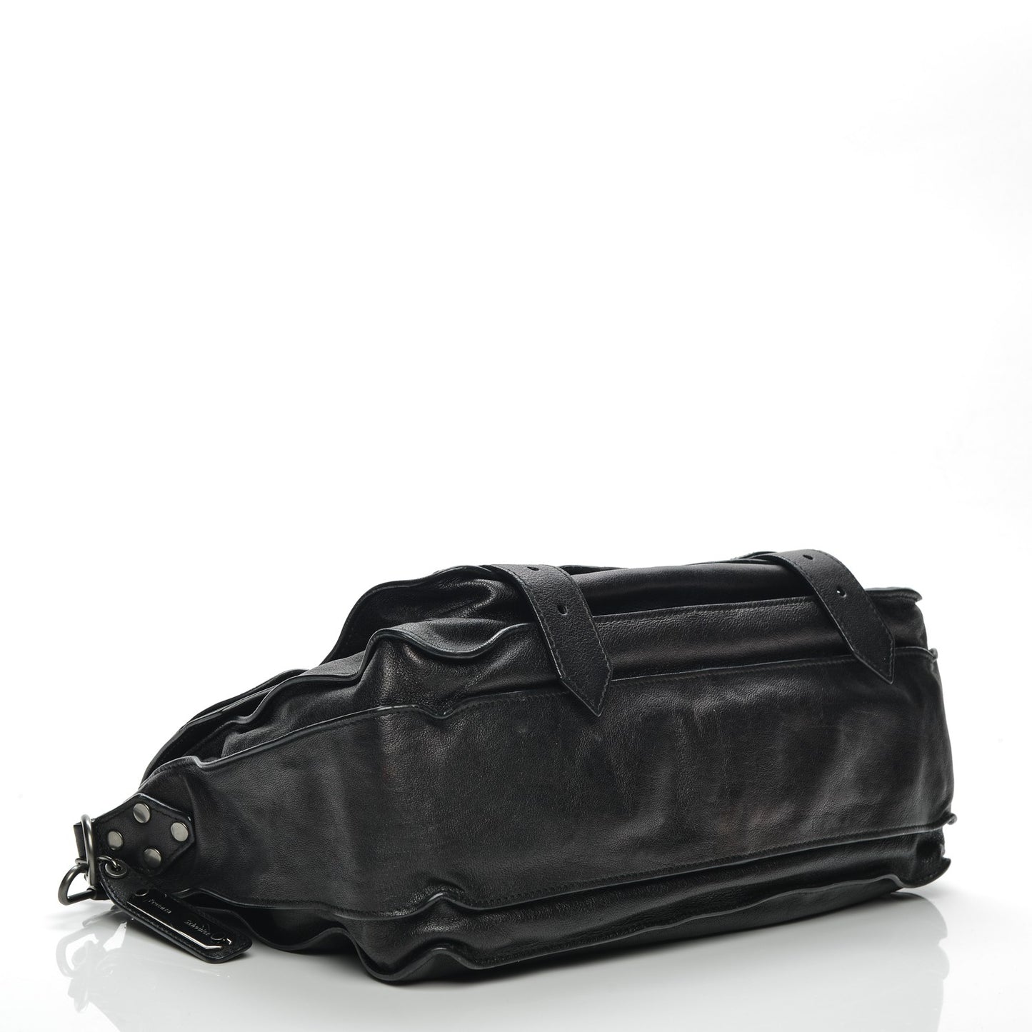Lambskin Medium PS1 Satchel Black