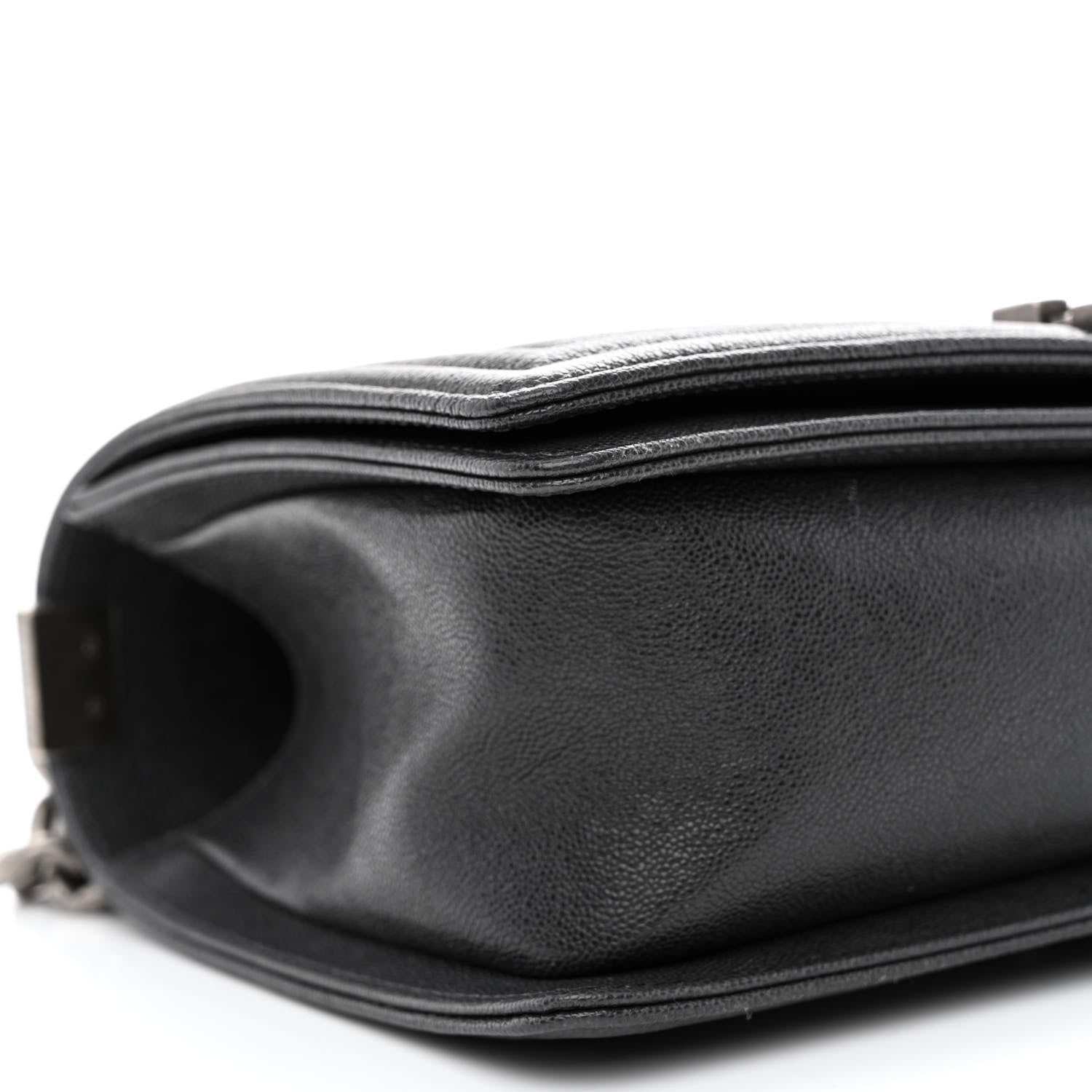 Chanel Caviar Quilted Medium Boy Flap Grey 9 of 11