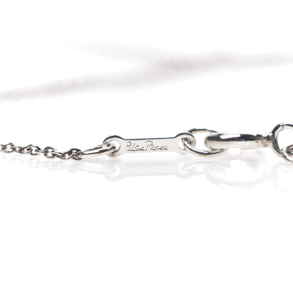 Tiffany Sterling Silver Paloma Picasso Graffiti X Pendant Necklace 4 of 6