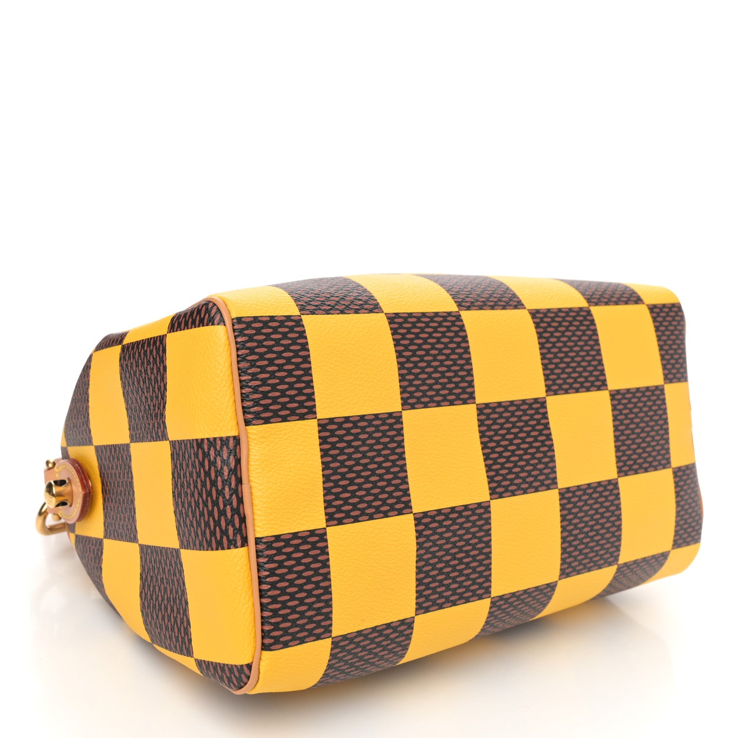 Louis Vuitton Damier Pop Speedy Bandouliere 25 Jaune Mat 4 of 11