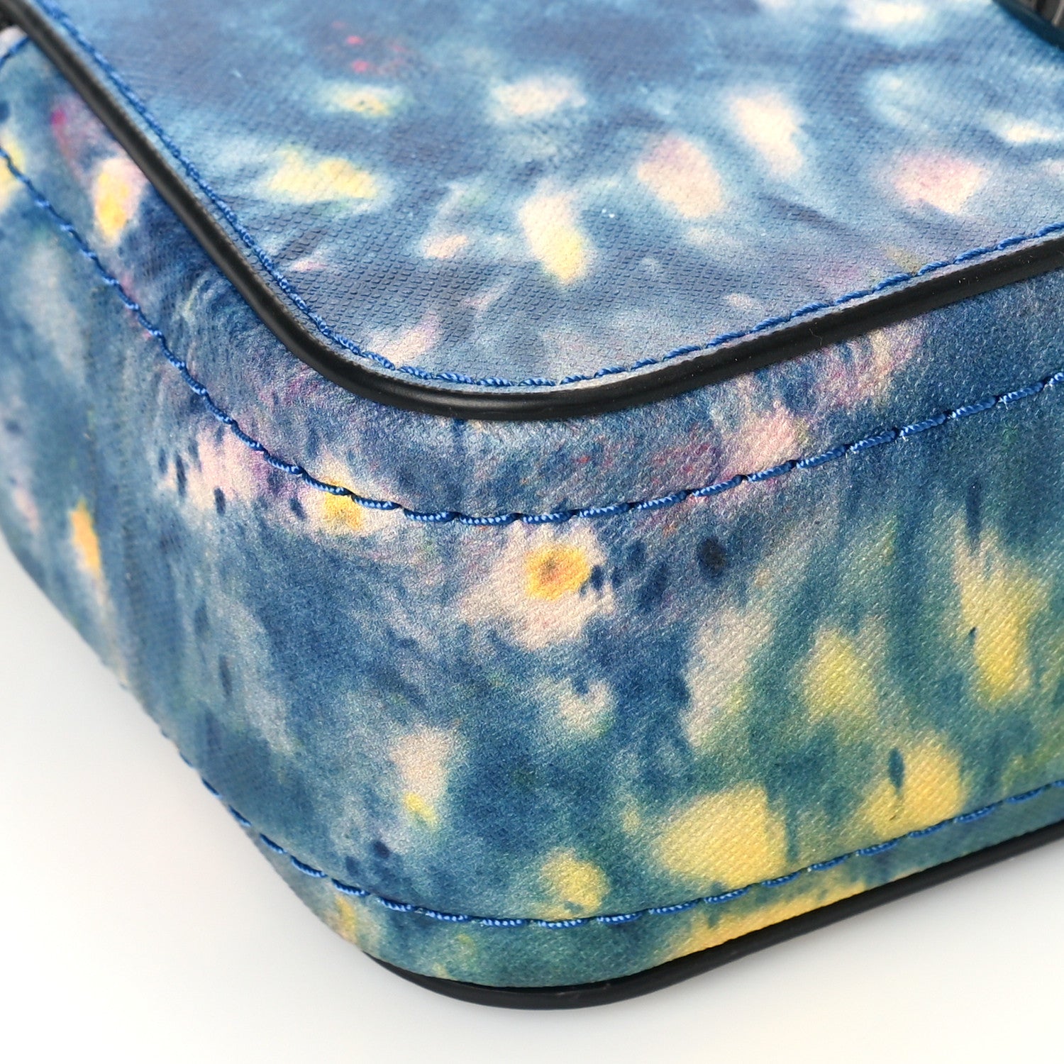 Marc Jacobs Saffiano Small The Watercolor Snapshot Camera Bag Blue Multicolor 7 of 8