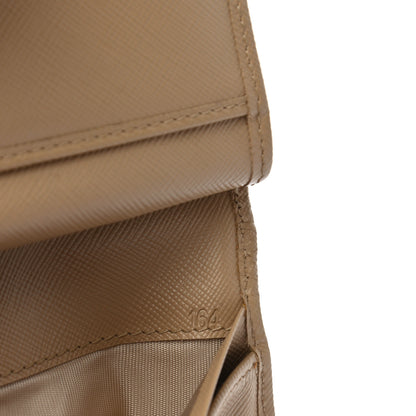 Prada Saffiano Metal Compact Wallet Cammeo 7 of 7