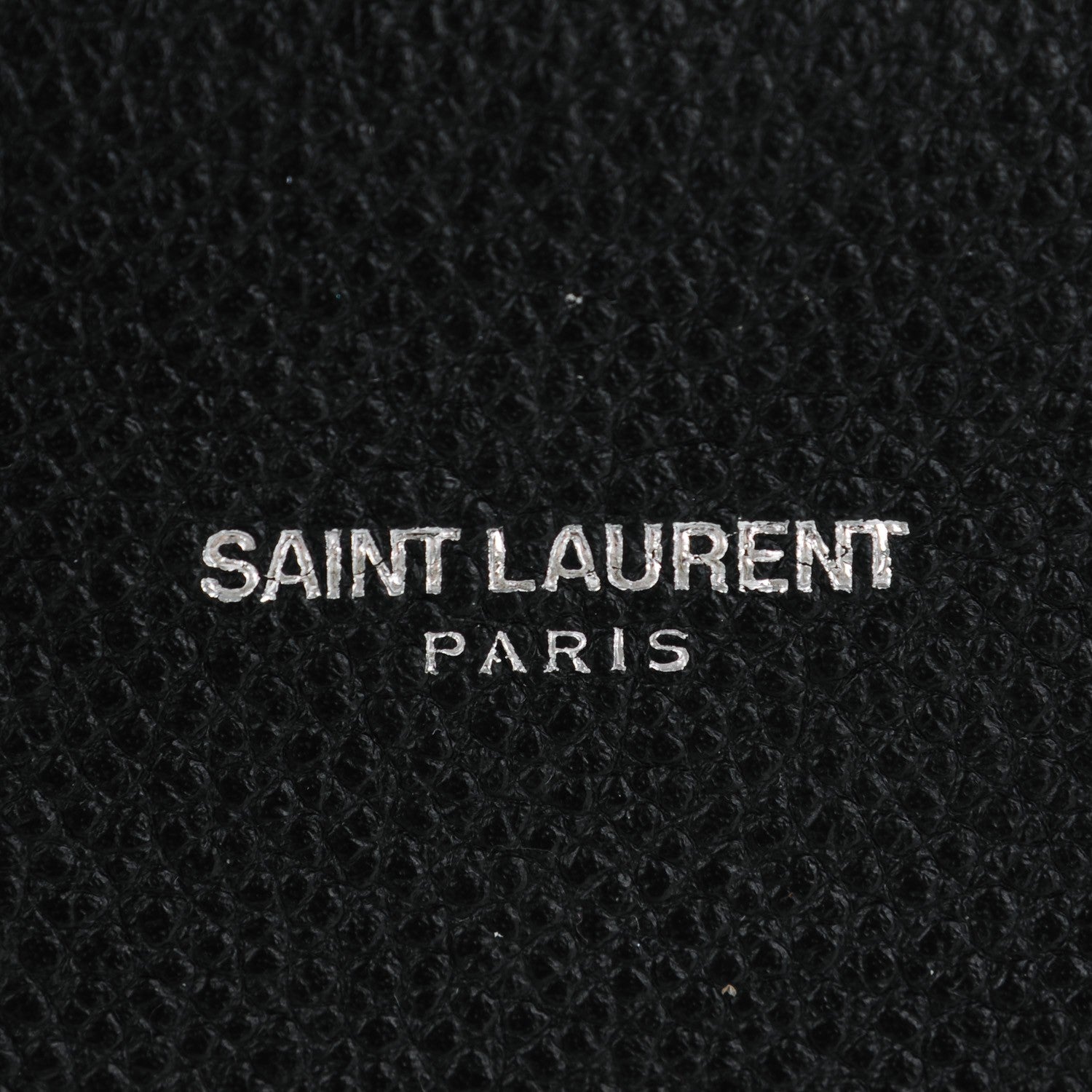 Saint Laurent Grained Calfskin Baby Sac De Jour Black 7 of 7