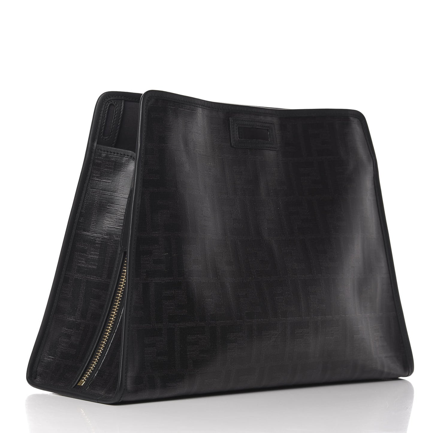 X FILA Glazed Fabric FF 1974 Mania Medium Peekaboo Defender Cover Black White