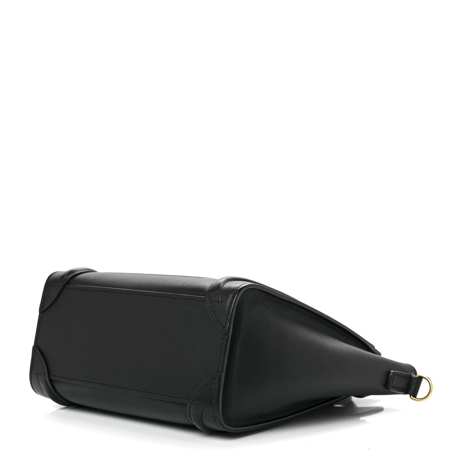Celine Smooth Calfskin Nano Luggage Black 9 of 11